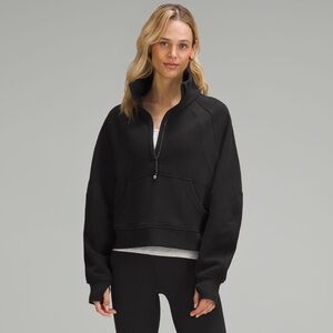 Lululemon Scuba Oversized Funnel-Neck Half Zip